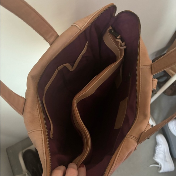 Rock Paper Scissors Leather Bag - Picture 9 of 13